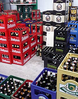 Viele Biersorten von über 50 Brauereien